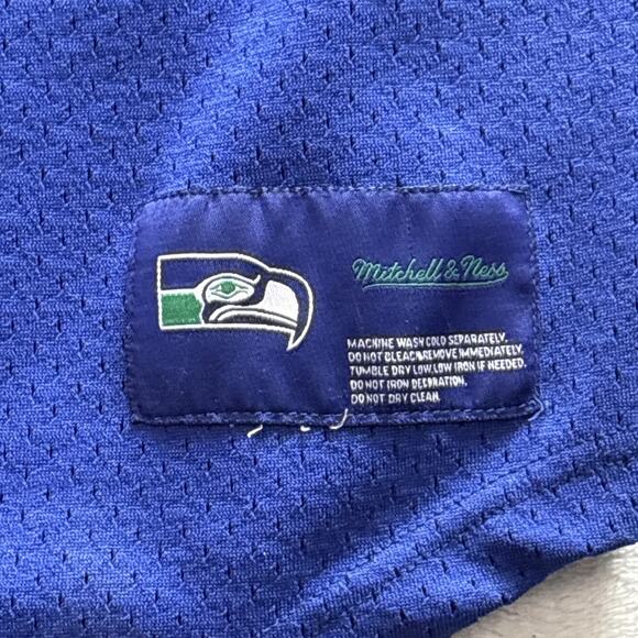 Steve Largent Seattle Seahawks Jersey Big & Tall Men’s 2XLT Mitchell & Ness - Picture 4 of 10